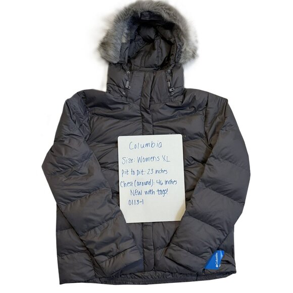 Women's Columbia Size XL Puffer Jacket Warm Winter Coat NEW With Tags! - Picture 3 of 6